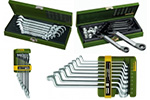 Open-end / Ring-spanners / speed ratchet spanner set