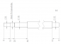 Preview: Ball screw spindle 16 x 10 Length: 1519 mm