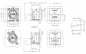 Preview: Ethernet Einbaubuchse RJ45/RJ45