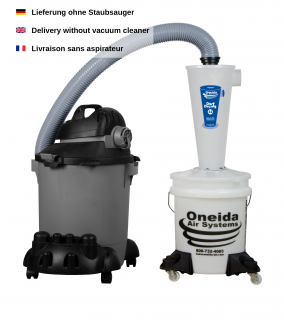 Dust Deputy 2.5" Deluxe Cyclone Separator Kit Kunststoff