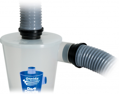 Dust Deputy 2.5" Deluxe Cyclone Separator Kit Kunststoff