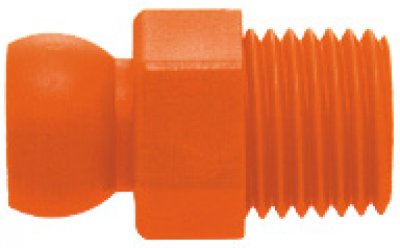Threaded connection for Dynacut articulated arm