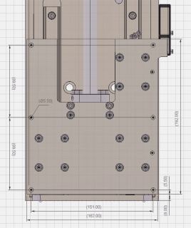 DIY-Kit Z-Axis 140 mm (two guide rails)