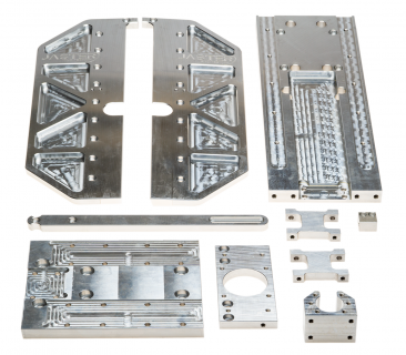 Frästeile Upgrade Z-Achse HGR20