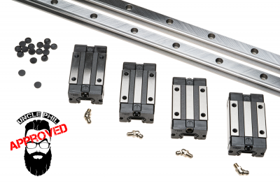 Y/longitudinal axes Linear Guideways HGR20 Configurator for Upgrade kit