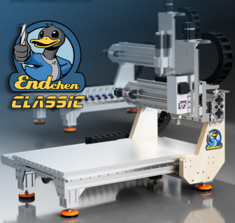 Endchen machine foot set