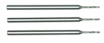 Mikro-Spiralbohrer (HSS-Stahl), 1 mm, 3 Stück