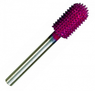 Rasp with metal needles, cylinders with round head, 7.5 x 12 mm