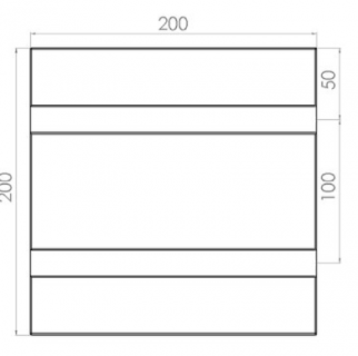 Steel T-slot plate "Big Block" 6020