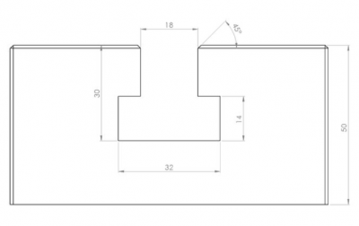 Stahl T-Nutenplatte "Big Block" 4030