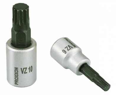 3/8'' - Spline socket bit VZ 8, 50 mm