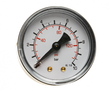 Rohrfedermanometer Standard 1/4"