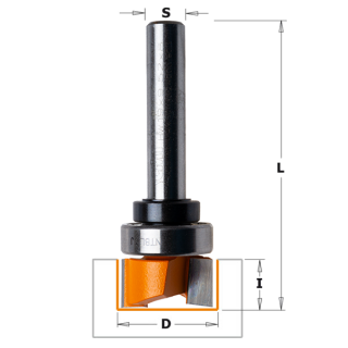 Face milling cutter Ø 19 mm S 6.35 mm