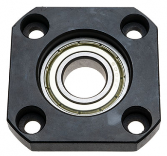 Flange float bearing block FF15 for Ø 20 mm ball screw Blue Line