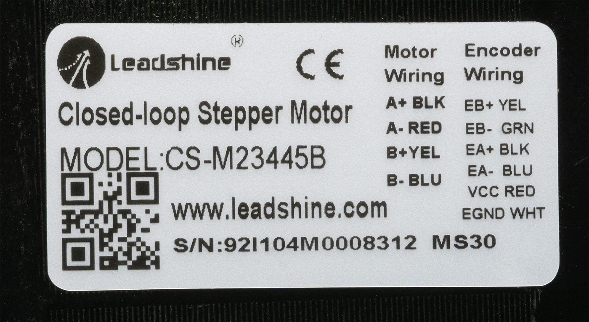 Leadshine Hybrid-Schrittmotor 4,5 Nm mit Bremse