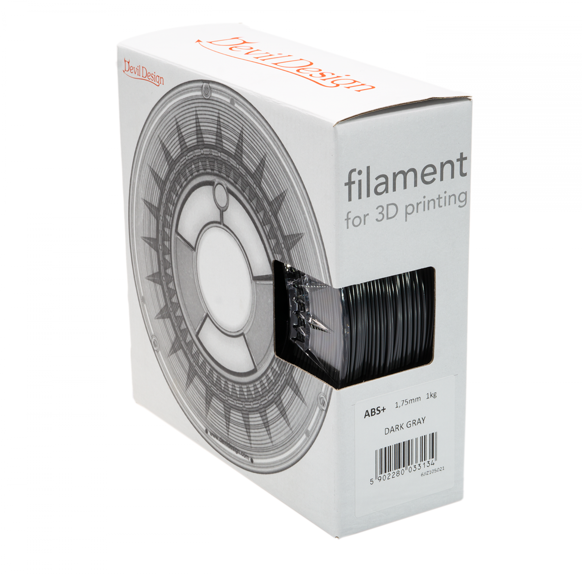 Filament ABS Dark Grey 1,75 mm