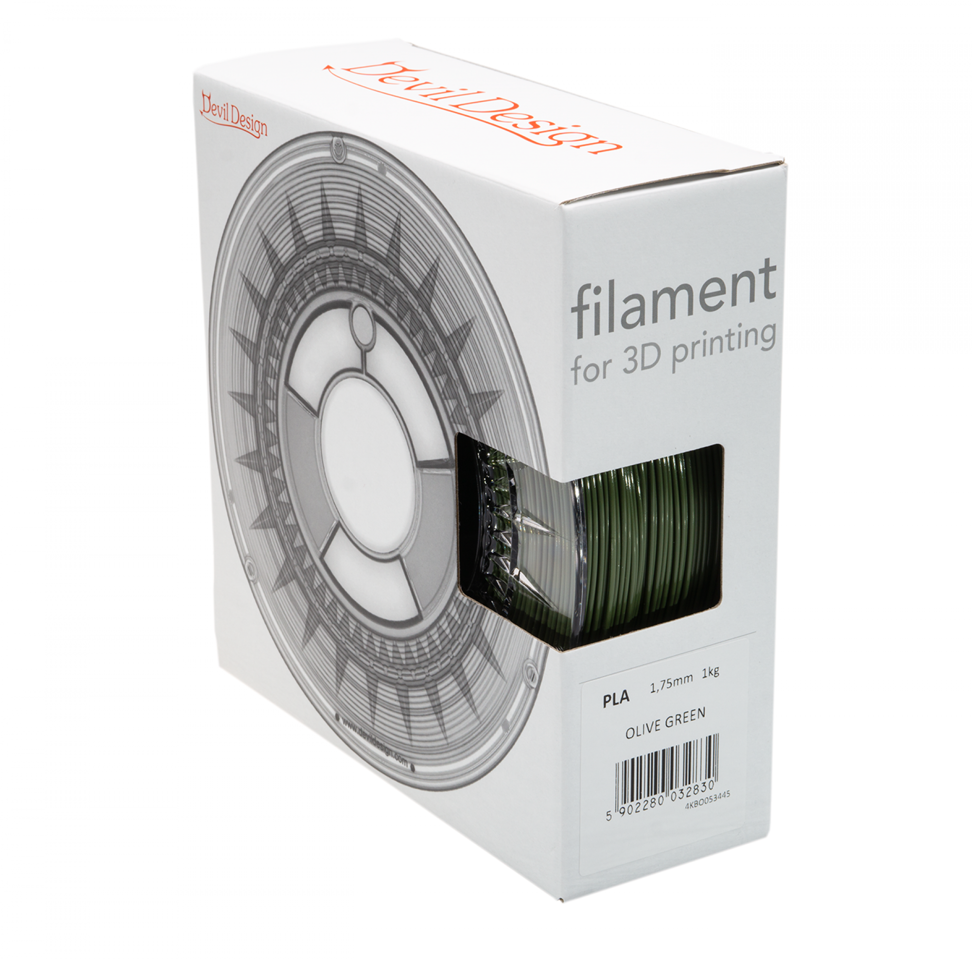 Filament PLA Oliv 1,75 mm