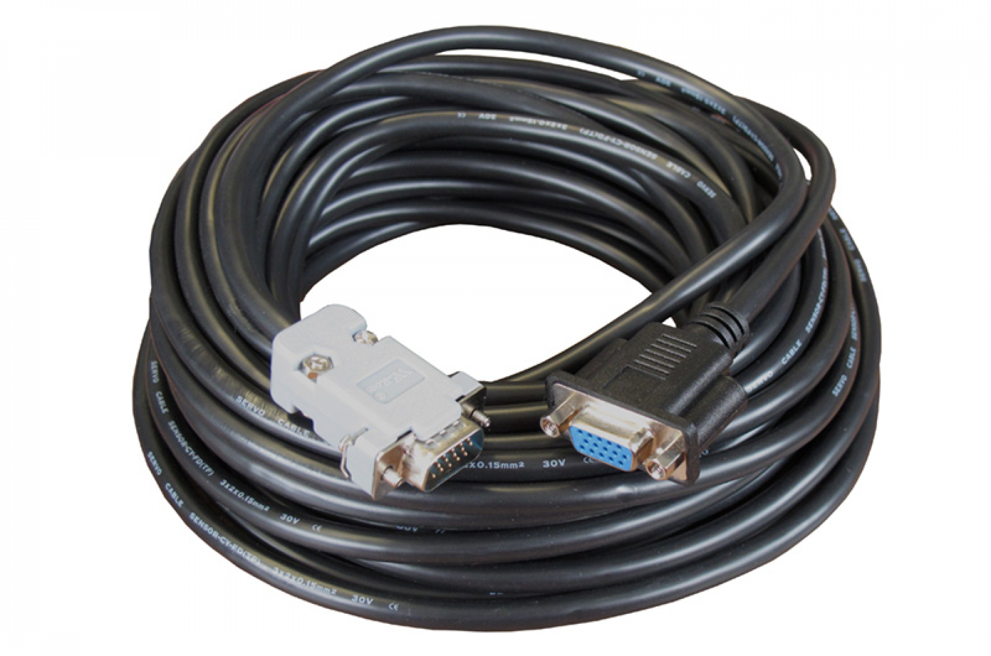 Encoder cable for Leadshine ELVM Servo, ELD5 drivers 5 meters