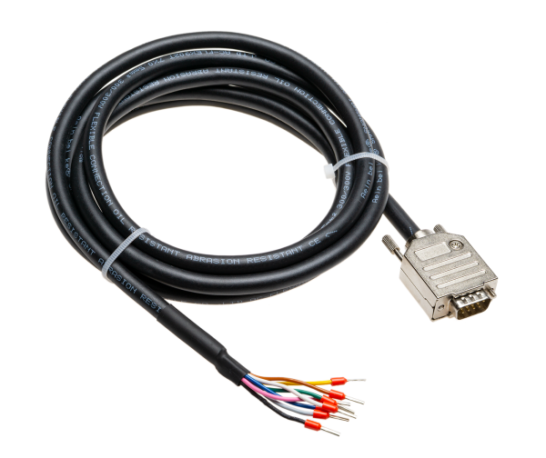 Connection cable with D-SUB 9 connector