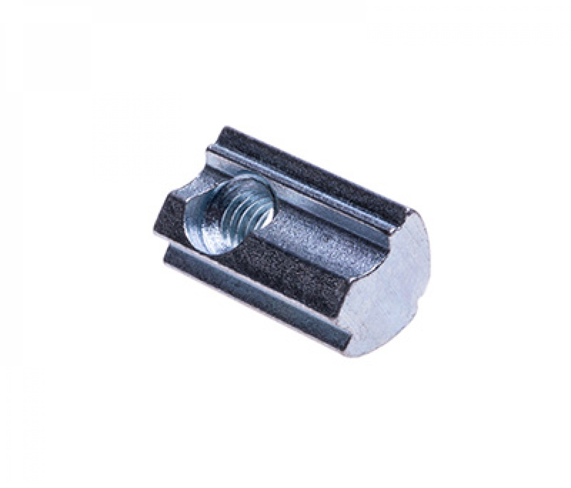 T-Slot Nut M6 with spring loaded ball