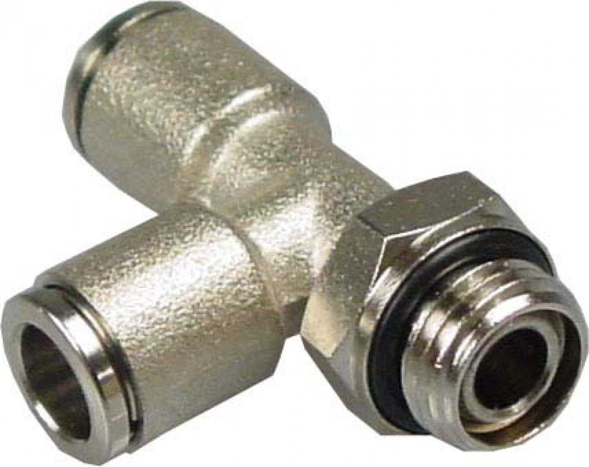 T - Push-Fitting 1/8" for hose 2 x 8 mm