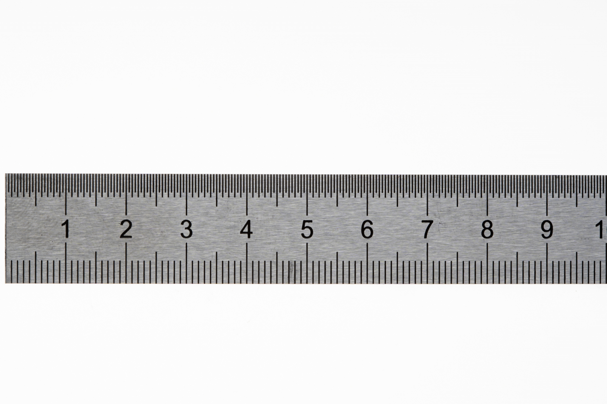 Steel ruler, INOX, flexible 300 mm