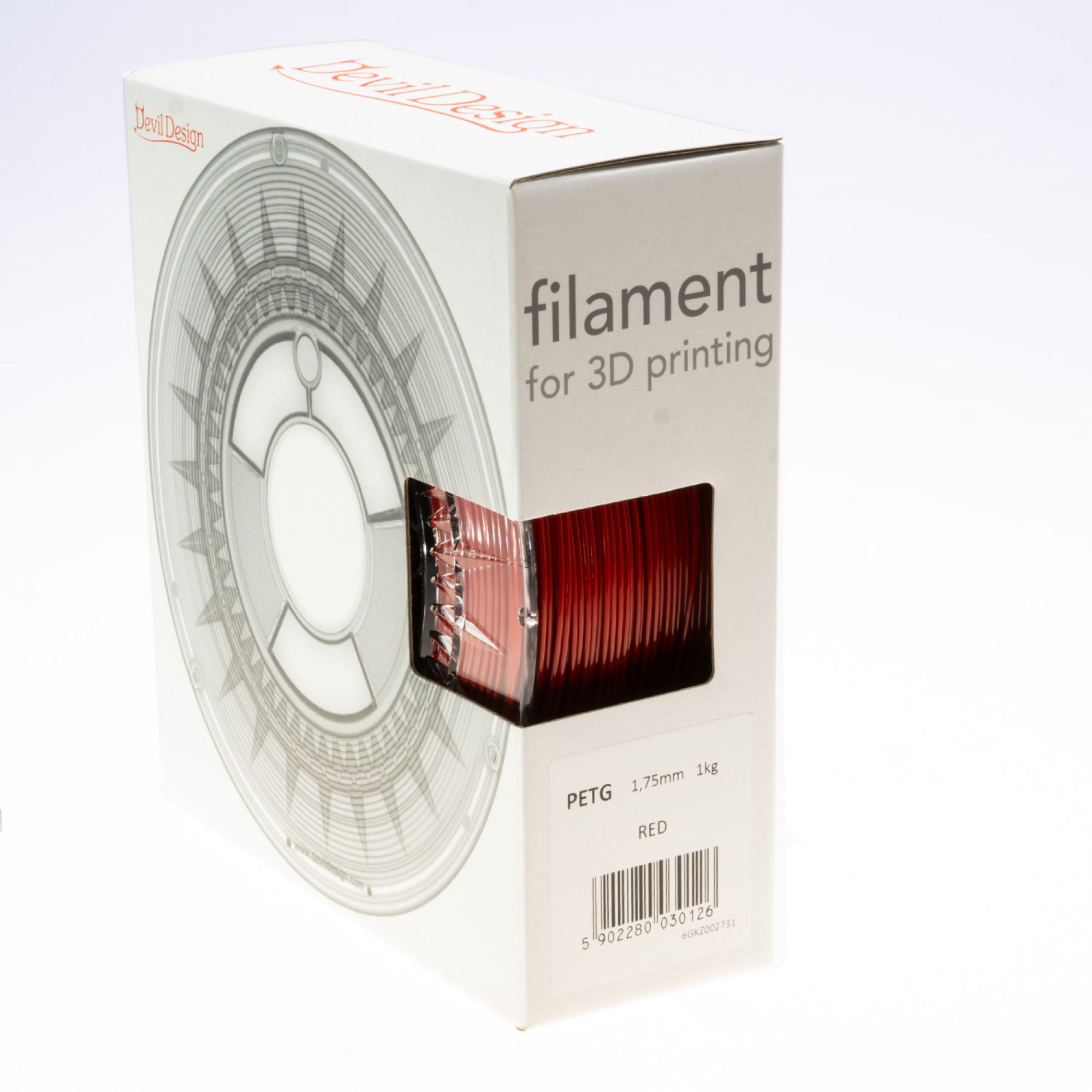 Filament PETG Red 1.75 mm