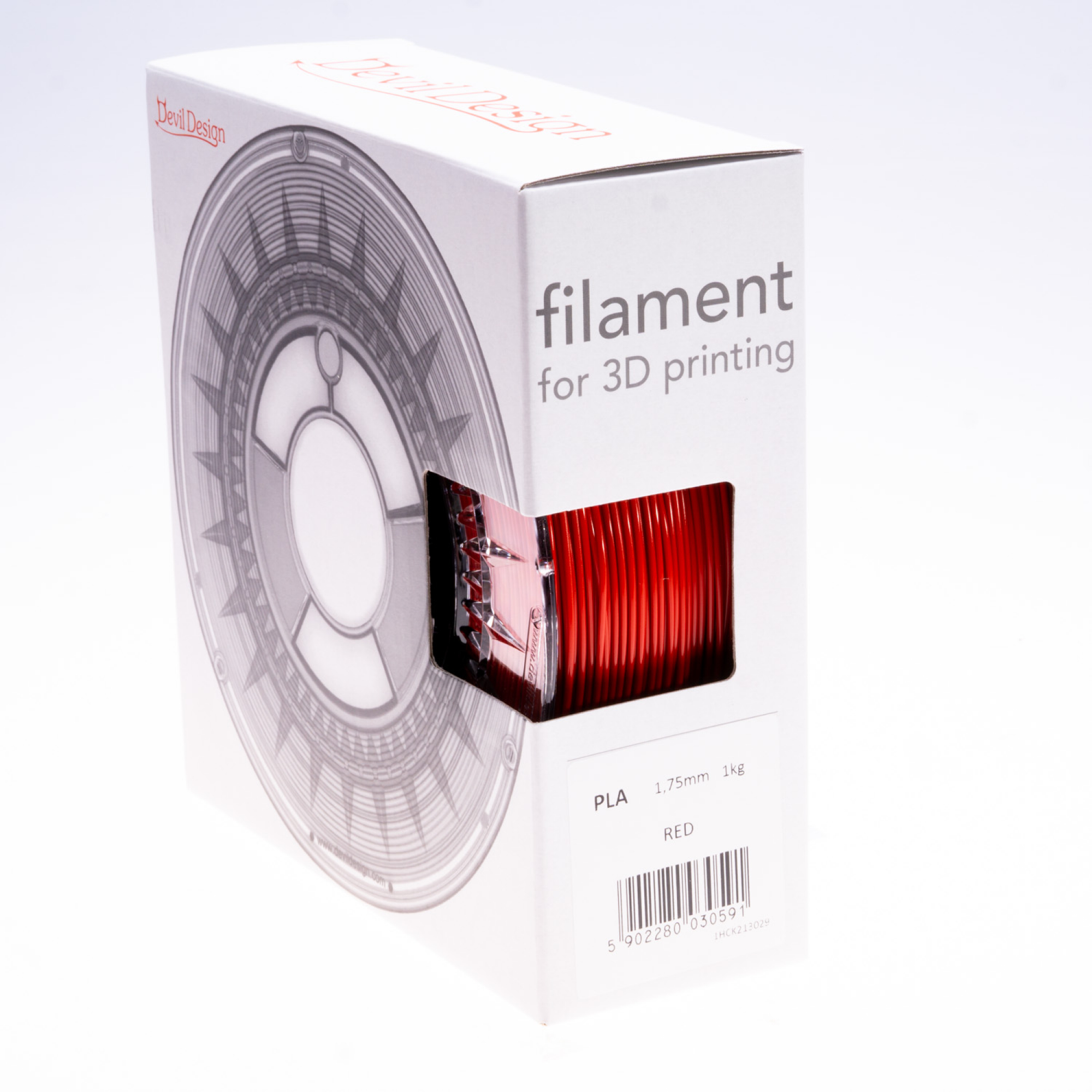 Filament PLA Red 1.75 mm