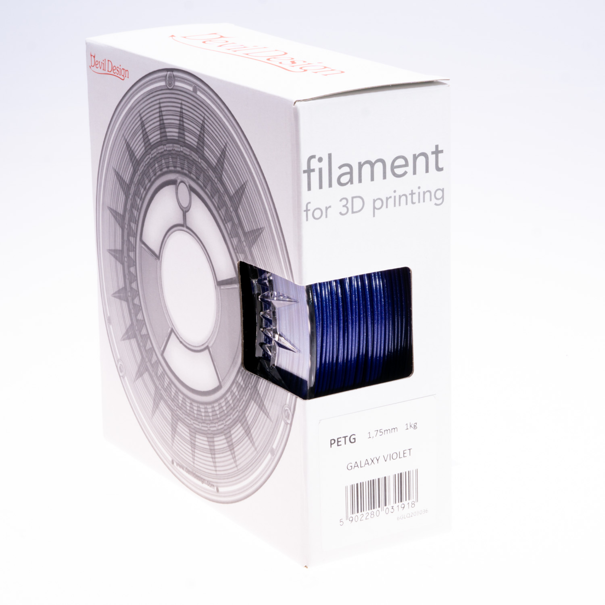 Filament PETG Galaxy Violet 1.75 mm