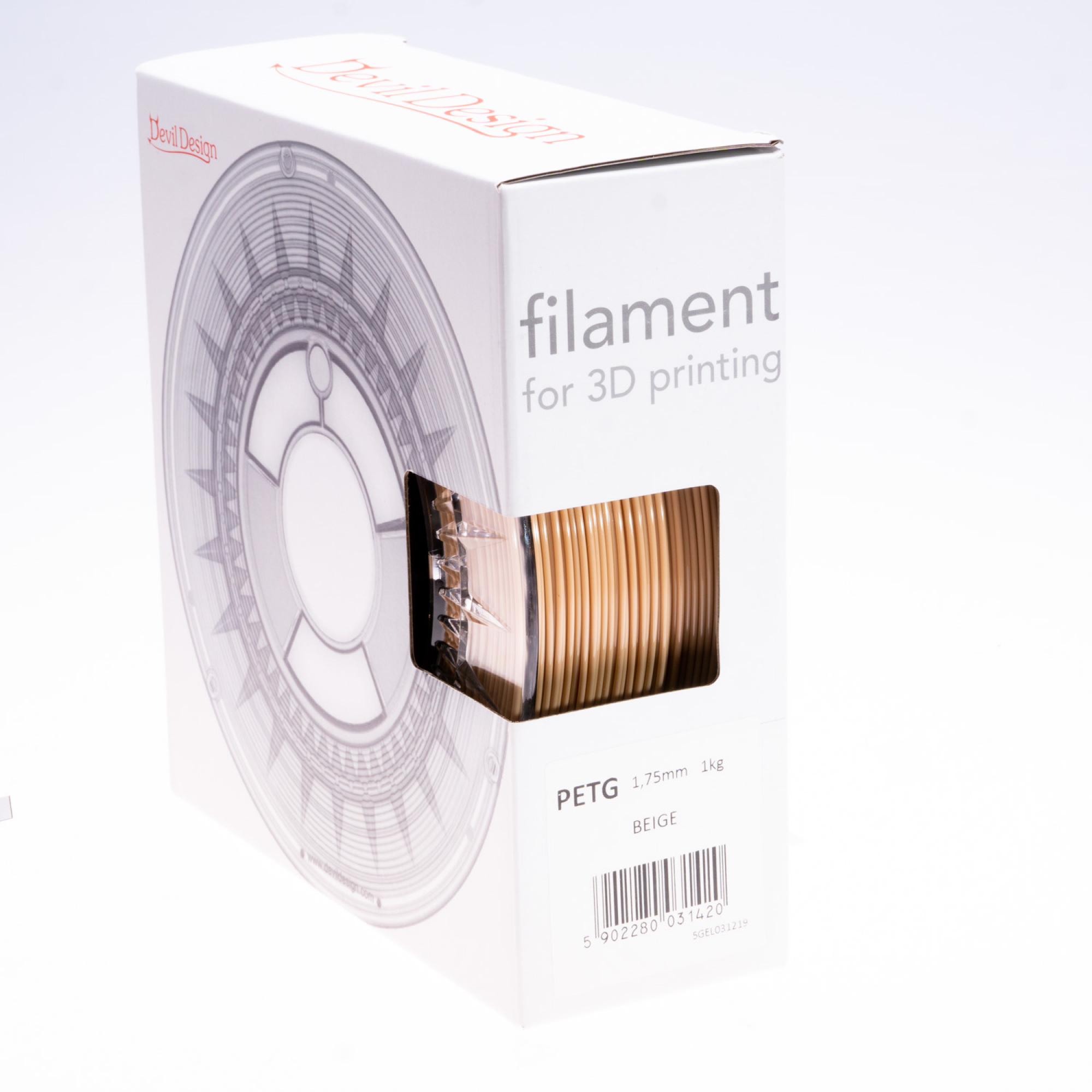 Filament PETG Beige 1.75 mm