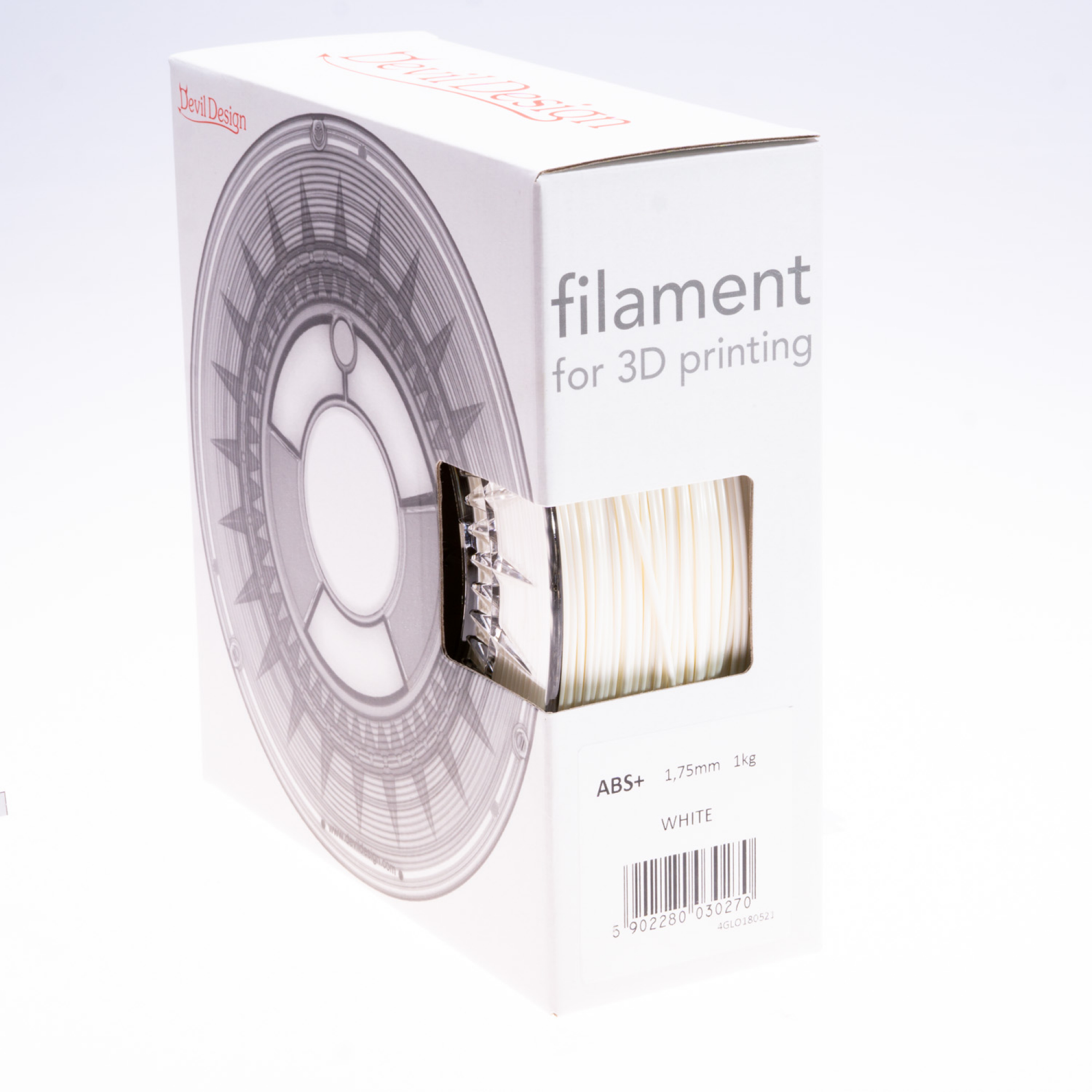 Filament ABS White 1.75 mm