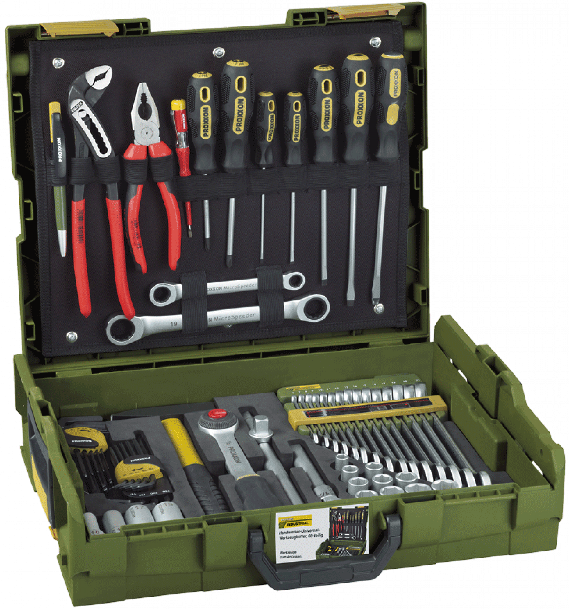 Craftsman's universal tool set