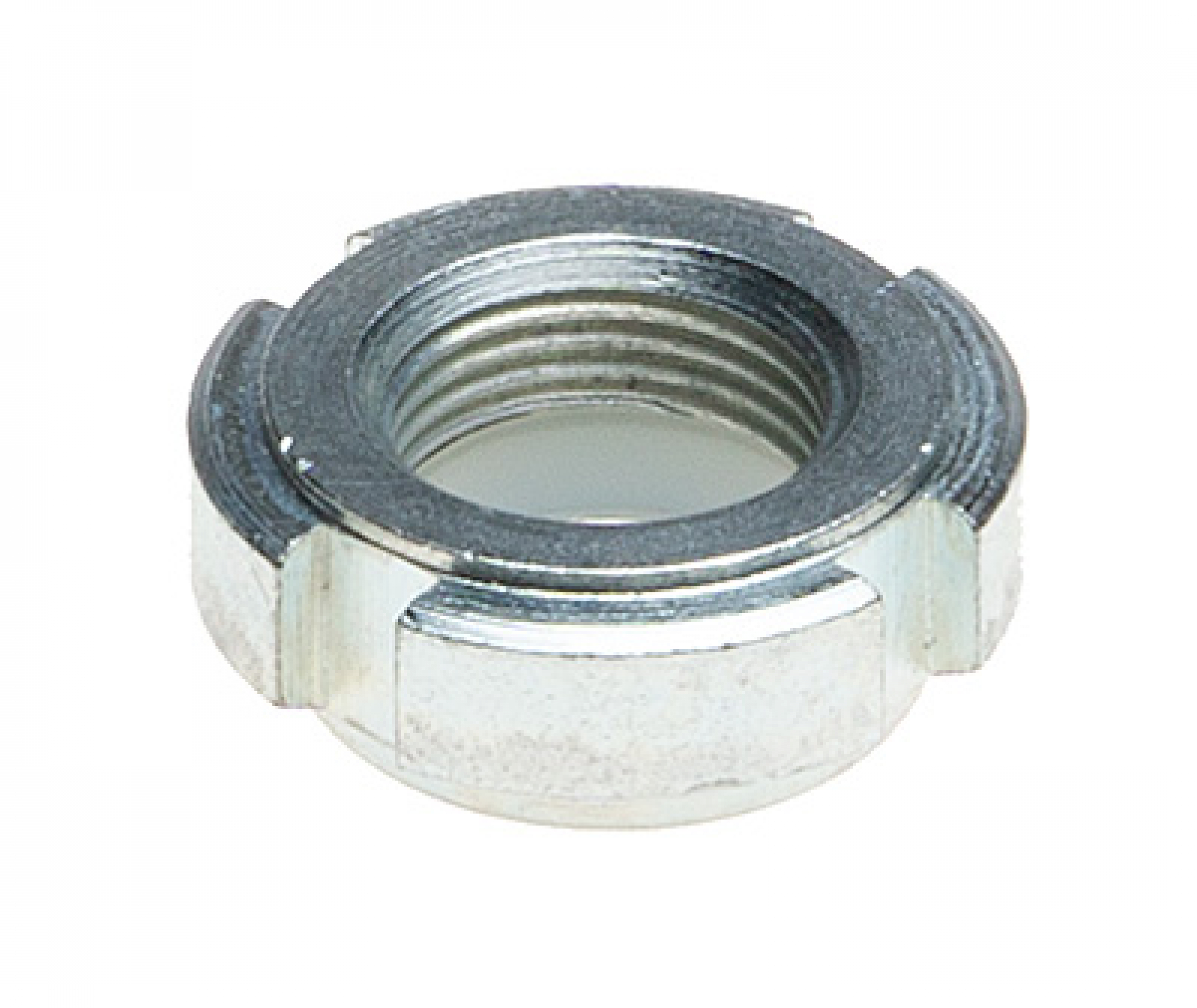 Shaft nut with safety insert M10 x 0.75 mm