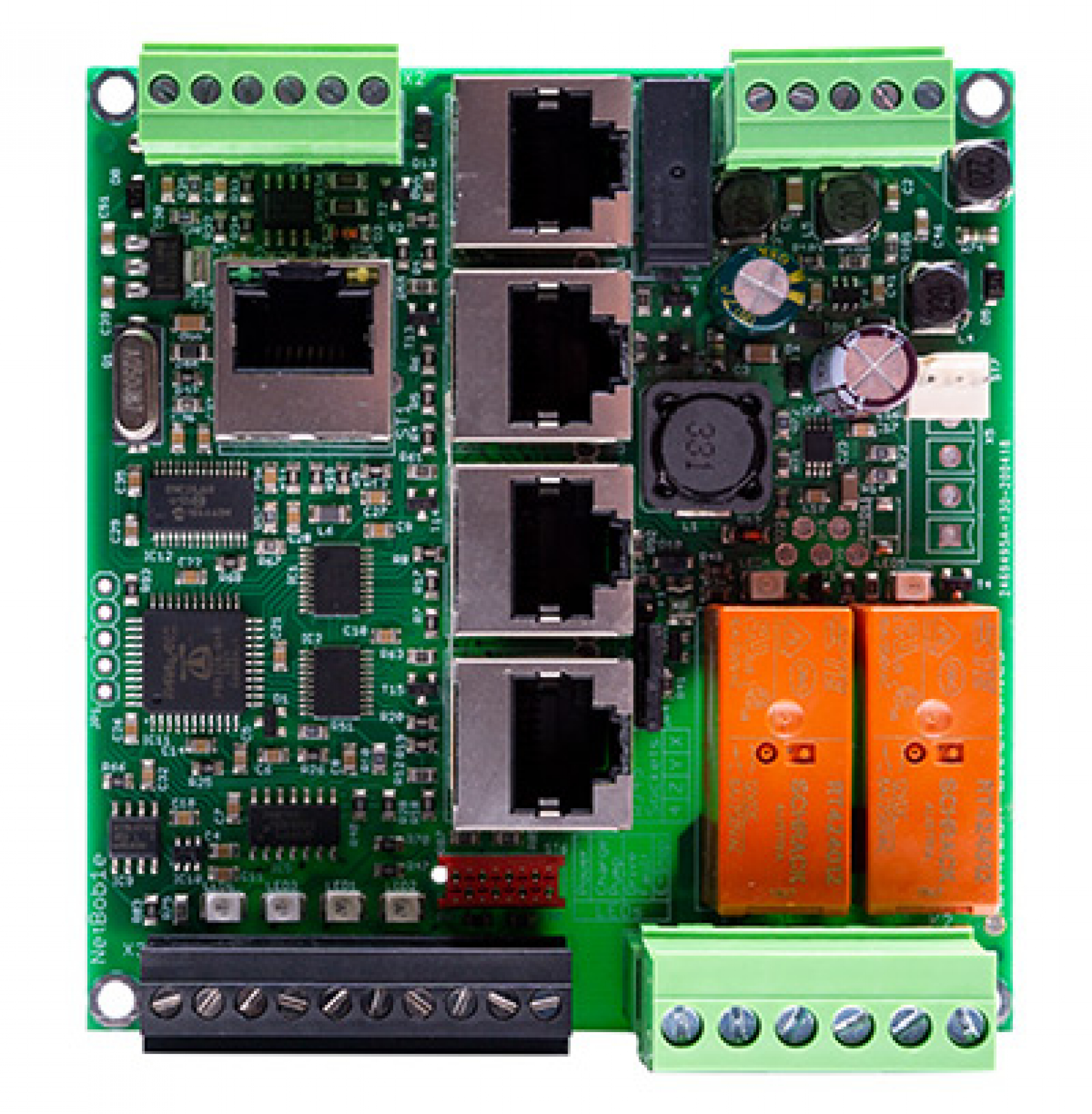 Interfaceplatine NetBob 1e mit Netzwerk-Schnittstelle