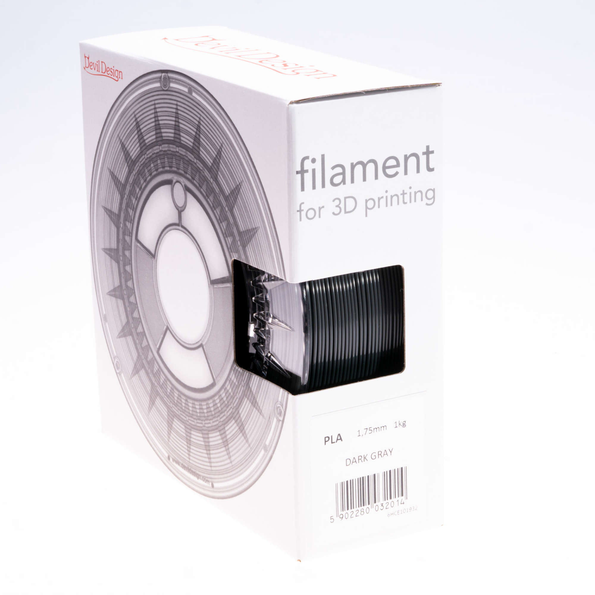 Filament PLA Dark Gray 1.75 mm