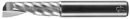 FIRSTATTEC End Mill 1-Flute Ø6mm High-Precision